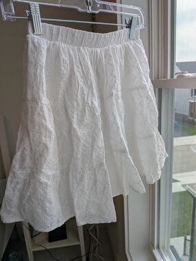 Wild Fable XS White Skirt